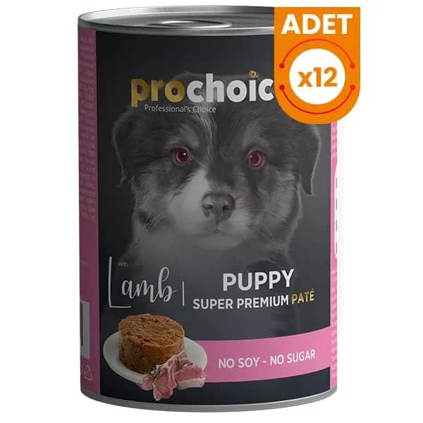 Pro Choice Puppy Kuzu Etli Yavru Konserve Köpek Maması