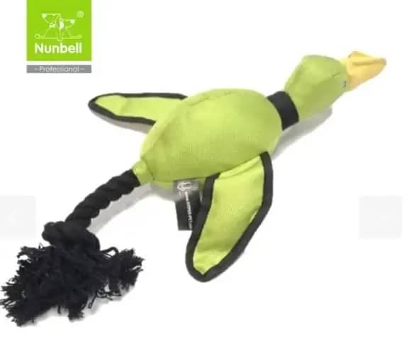 Nunbell Dayanıklı Kumaştan Ördek Köpek Oyuncağı 35 cm