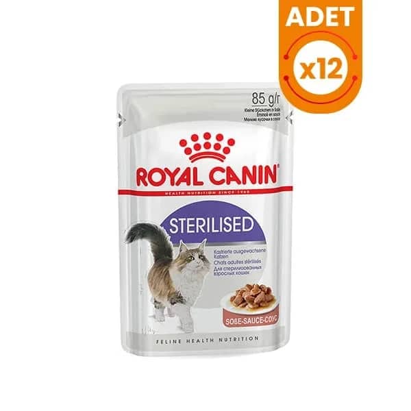 Royal Canin Sterilised Gravy Pouch Kısırlaştırılmış Kedi Maması