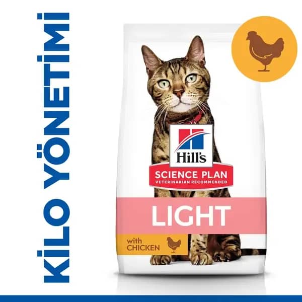 Hill's Light Tavuklu Yetişkin Diyet Kedi Maması