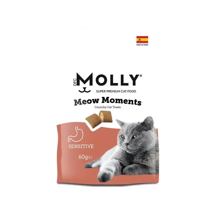 Molly Meow Moments Hassas Kediler için Kedi Ödül Maması