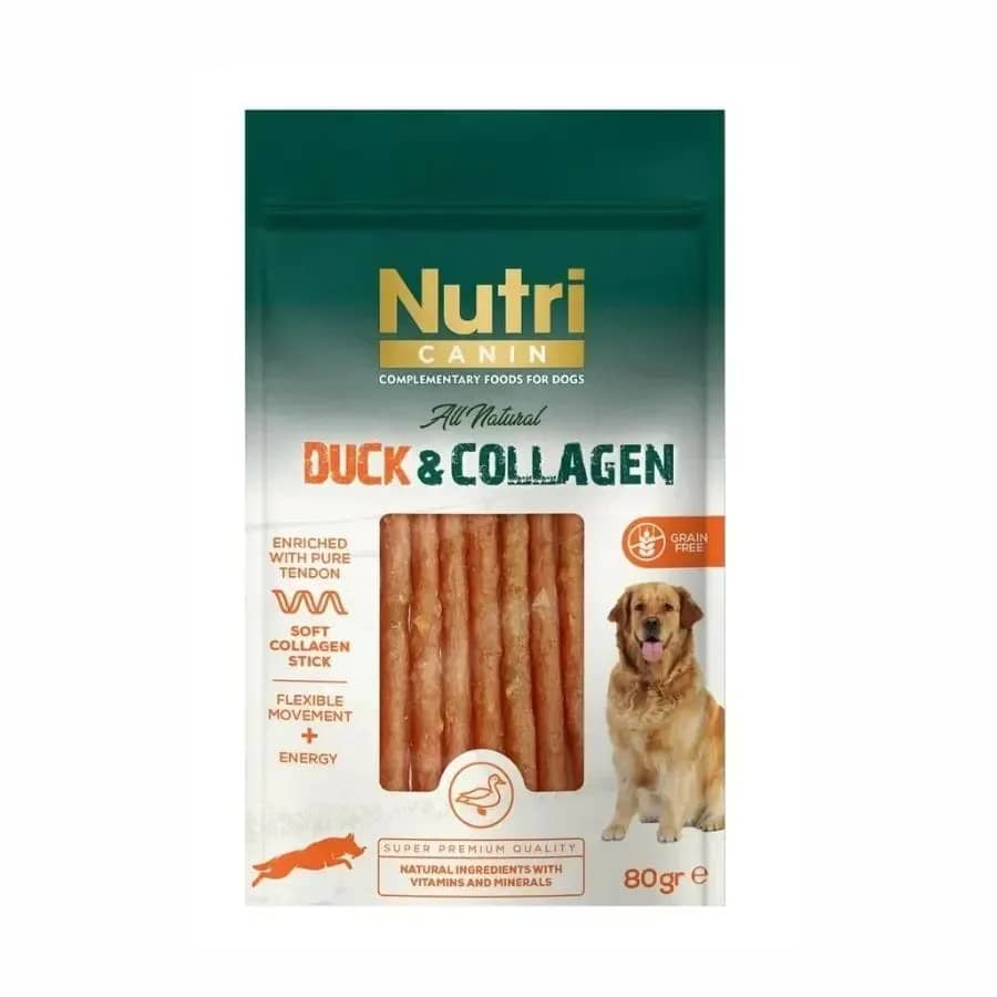 Nutri Canin Collagen Ördek Etli Yumuşak Çubuk Köpek Ödülü