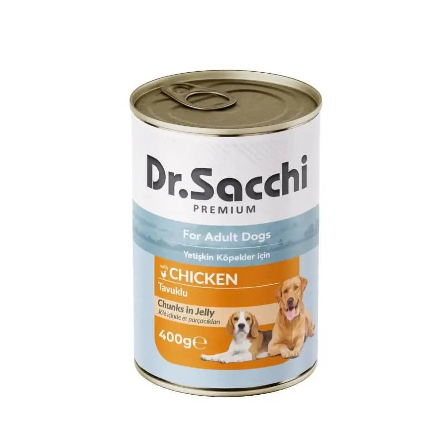Dr. Sacchi Tavuklu Köpek Konservesi