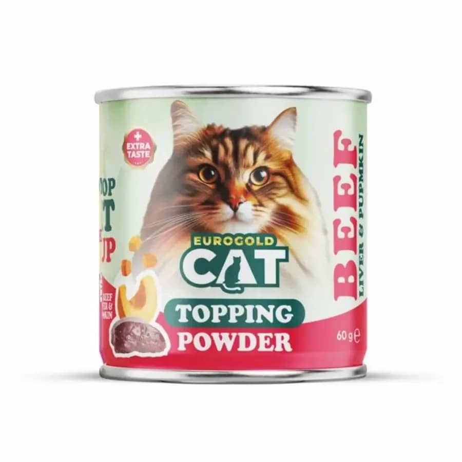 EuroGold Cat Topping Powder Dana Ciğerli Mama Tozu
