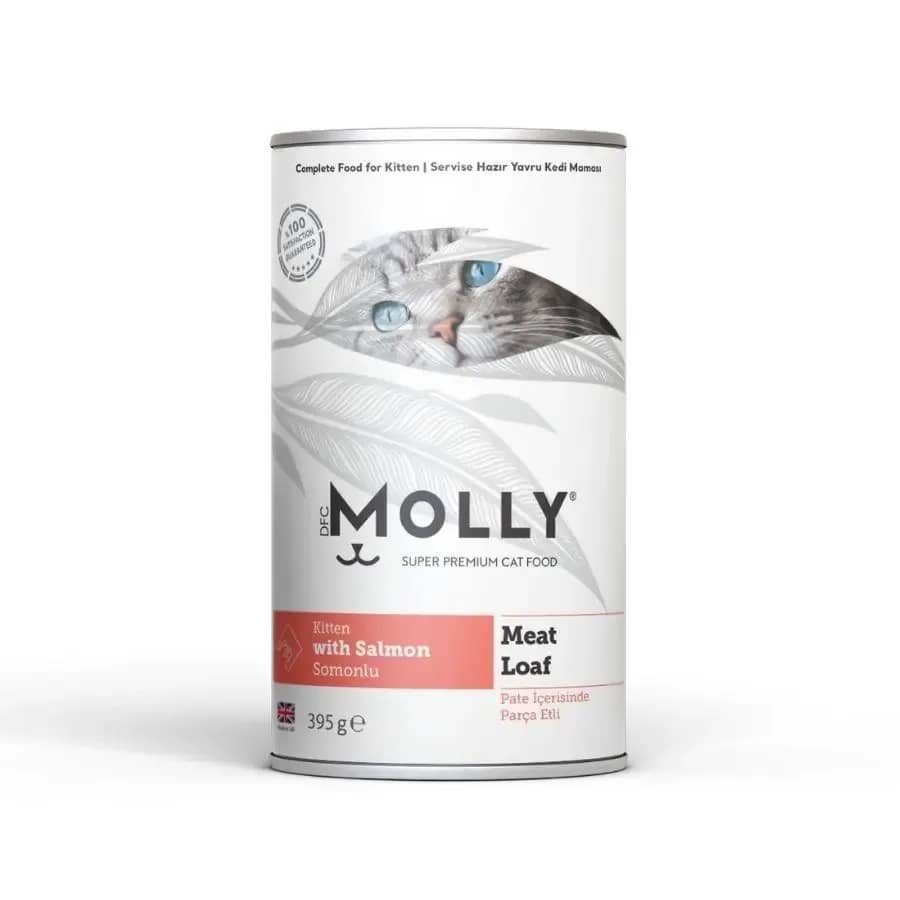 Molly Pate Ezme Somonlu Yavru Kedi Konservesi