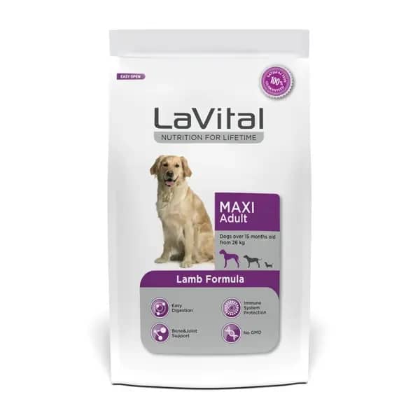 Lavital Büyük Irk Kuzu Etli Yetişkin Köpek Maması