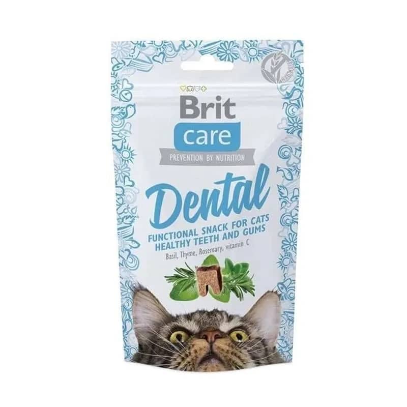 Brit Care Dental Hindili Kedi Bisküvisi