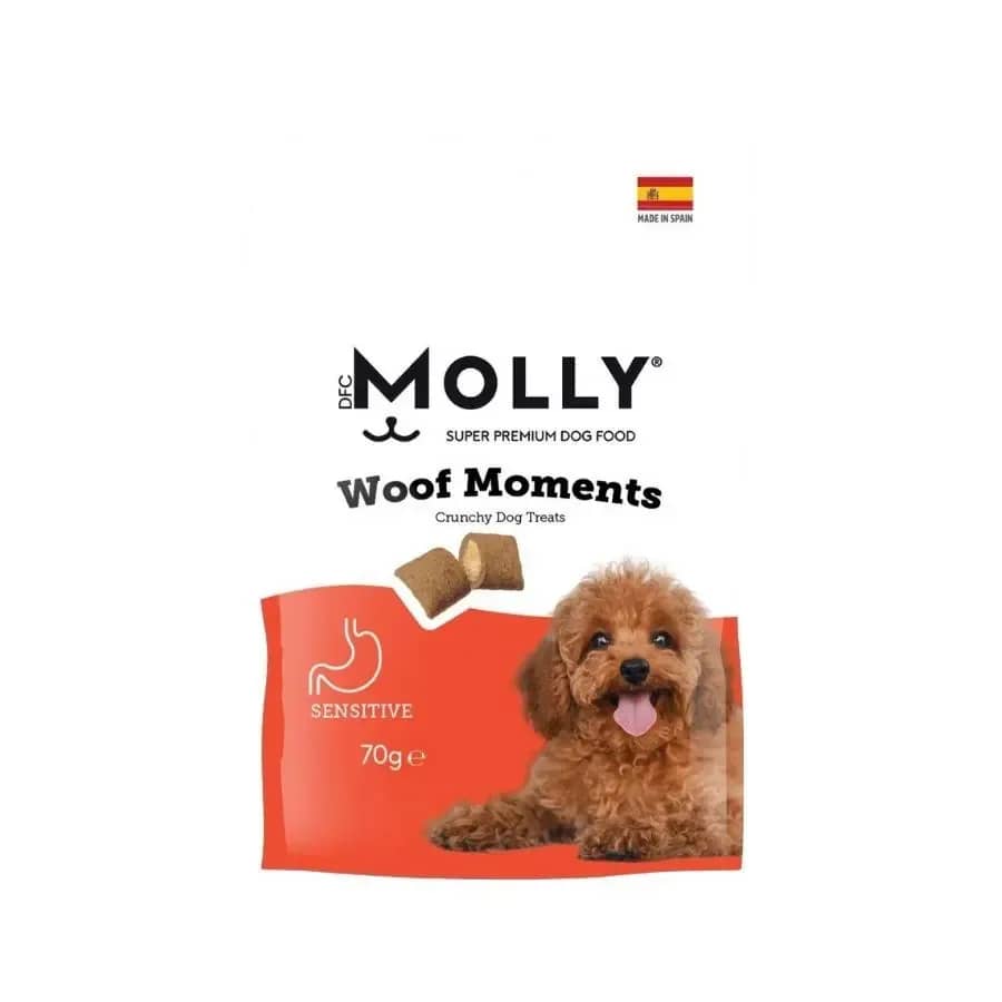 Molly Woof Moments Sensitive Hassas Sindirim için Köpek Ödül Maması