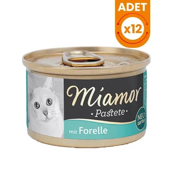 Miamor Pastete Alabalıklı Tahılsız Konserve Kedi Maması