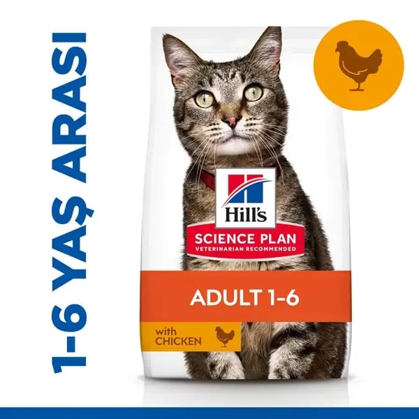 Hill's Adult Optimal Care Tavuklu Yetişkin Kedi Maması