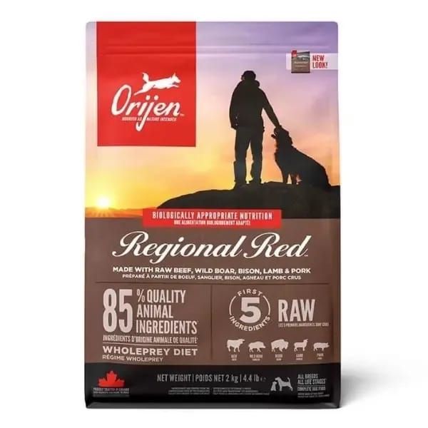 Orijen Regional Red Tahılsız Sığır Etli Yavru Yetişkin Köpek Maması