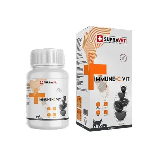 Supravet Immune C-Vit Bağışıklık Güçlendirici Köpek Vitamini Tablet