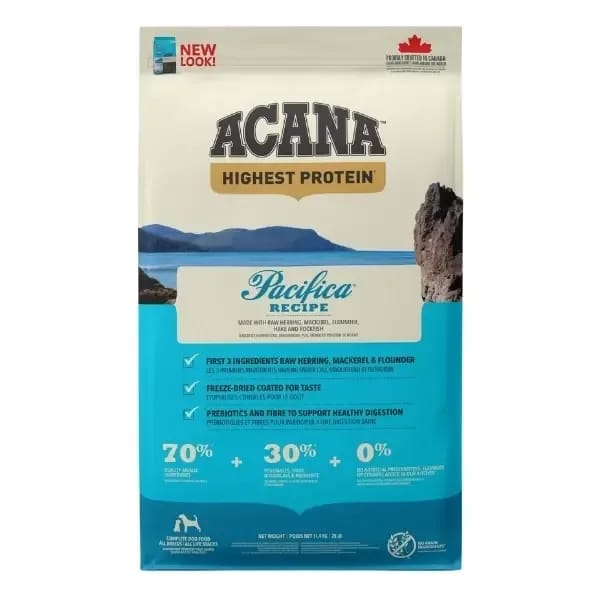 Acana Pacifica Balık ve Sebzeli Yavru ve Yetişkin Köpek Maması