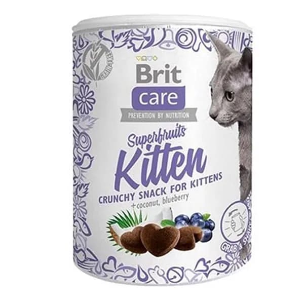 Brit Care Süper Fruits Hindistan Cevizli ve Yaban Mersinli Yavru Kedi Ödül Maması