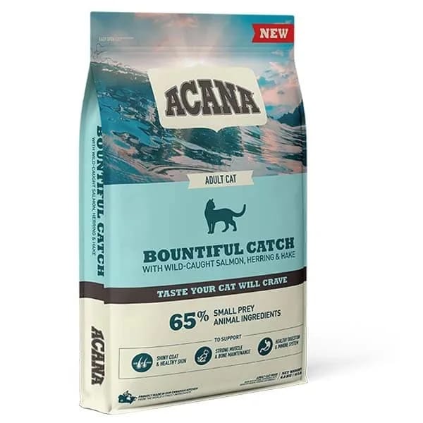 Acana Bountiful Catch Somonlu ve Ringa Balıklı Yetişkin Kedi Maması