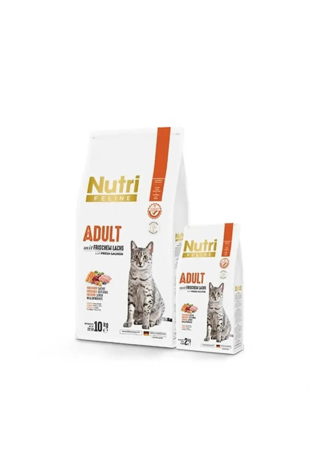 Nutri Feline Glutensiz Somonlu Düşük Tahıllı Yetişkin Kedi Maması