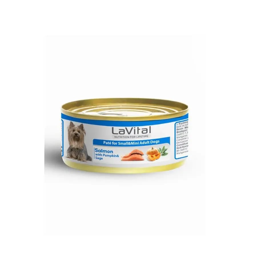 LaVital Somonlu Bal Kabaklı ve Ada Çaylı Küçük Irk Yetişkin Köpek Konservesi