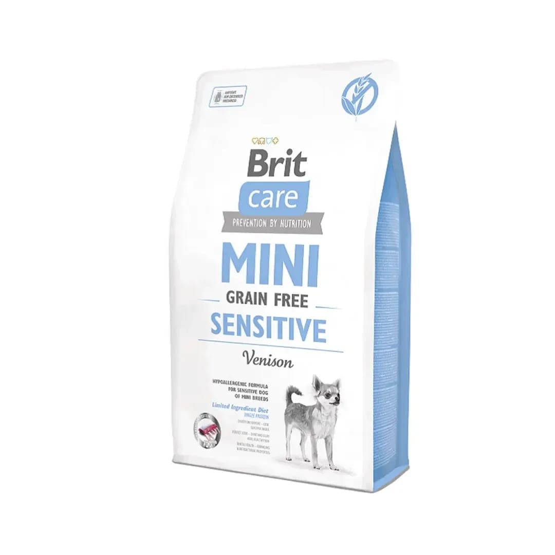 Brit Care Mini Sensitive Geyikli Tahılsız Küçük Irk Köpek Maması