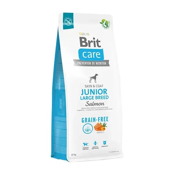 Brit Care Tahılsız Skin & Coat Somonlu Büyük Irk Yavru Köpek Maması
