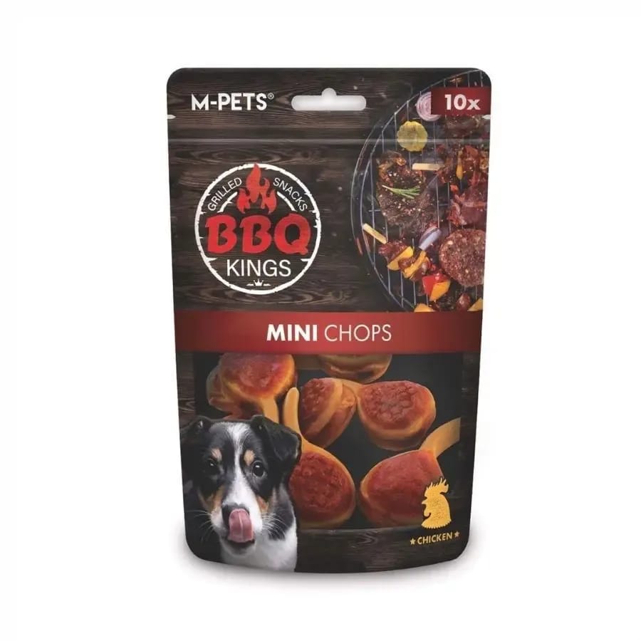 M-Pets BBQ Kings Mini Pirzola Tavuklu Köpek Ödülü