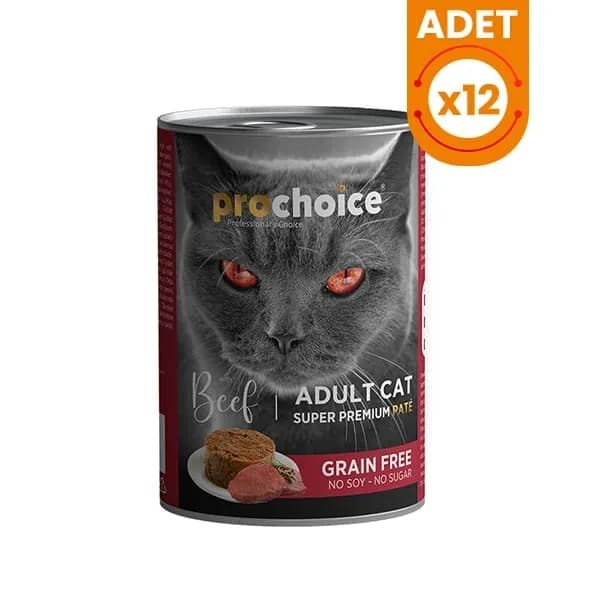 Prochoice Adult Biftekli Yetişkin Konserve Kedi Maması