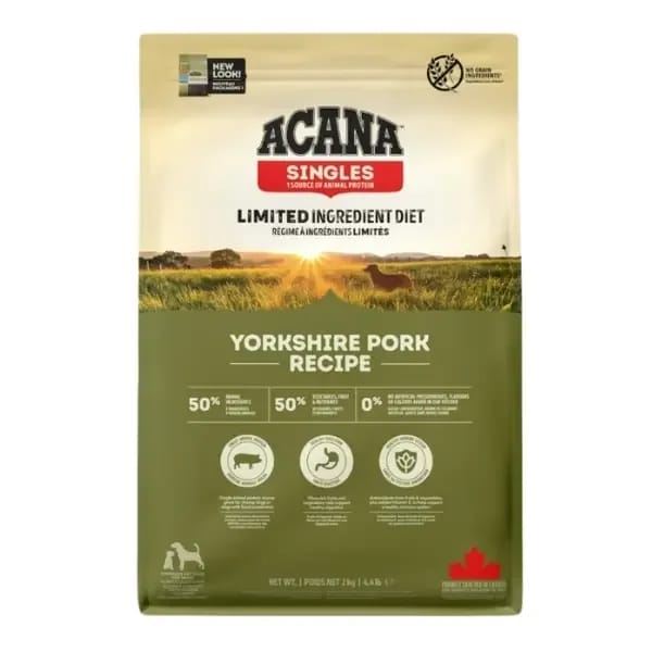 Acana Yorkshire Pork Tahılsız Domuz Etli Yetişkin Köpek Maması