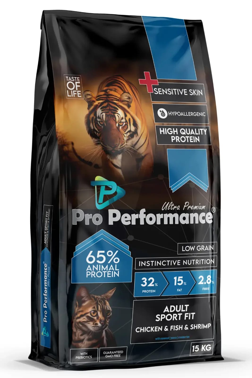 Pro Performance Sport Fit Tavuk Balık ve Karidesli Yetişkin Kedi Maması