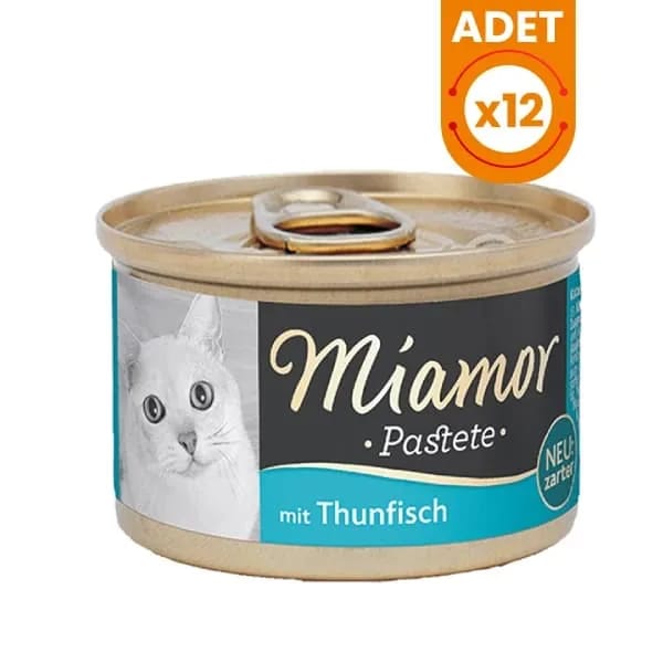 Miamor Pastete Ton Balıklı Tahılsız Konserve Kedi Maması