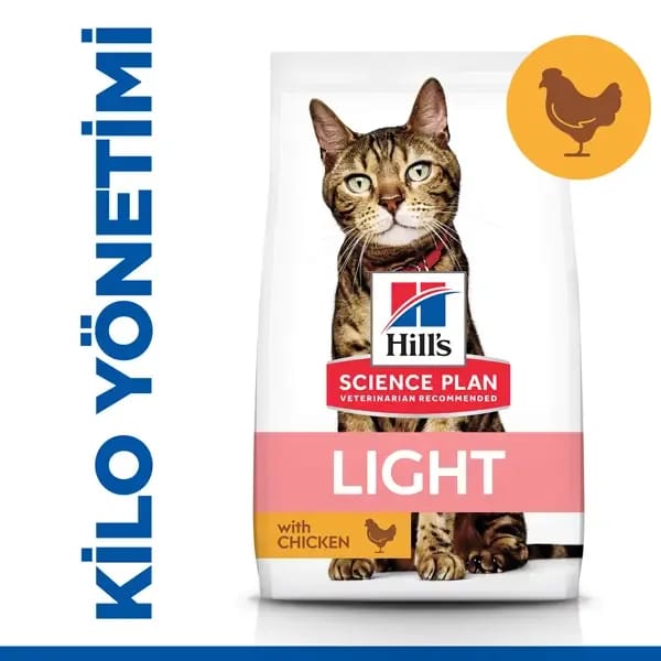 Hill's Light Tavuklu Yetişkin Diyet Kedi Maması
